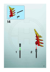 LEGO 7147 instructions page 17 – build guide