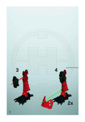 LEGO 7147 instructions page 6 – build guide