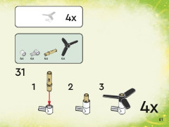 LEGO 71471 instructions page 61 – build guide