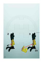 LEGO 7148 instructions page 6 – build guide