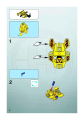 LEGO 7148 instructions page 8 – build guide