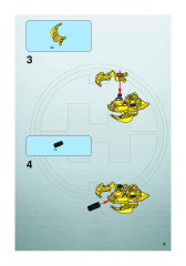 LEGO 7148 instructions page 9 – build guide