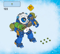 LEGO 71480 instructions page 73 – build guide