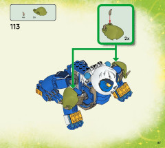 LEGO 71480 instructions page 87 – build guide