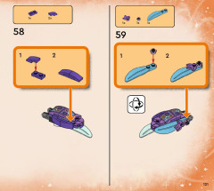 LEGO 71481 instructions page 121 – build guide