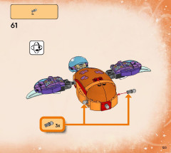 LEGO 71481 instructions page 123 – build guide