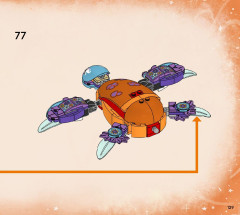 LEGO 71481 instructions page 129 – build guide