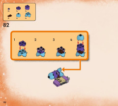 LEGO 71481 instructions page 132 – build guide