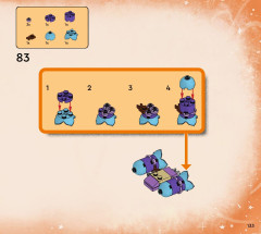 LEGO 71481 instructions page 133 – build guide