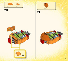 LEGO 71481 instructions page 21 – build guide