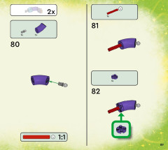 LEGO 71481 instructions page 89 – build guide