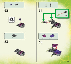 LEGO 71483 instructions page 121 – build guide