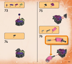 LEGO 71483 instructions page 167 – build guide