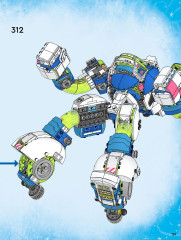 LEGO 71485 instructions page 129 – build guide