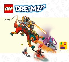 LEGO 71492 instructions page 1 – build guide