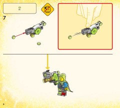 LEGO 71495 instructions page 8 – build guide