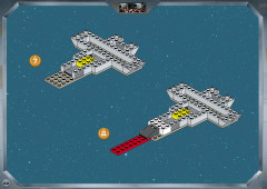 LEGO 7150 instructions page 22 – build guide