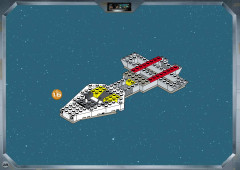 LEGO 7150 instructions page 28 – build guide