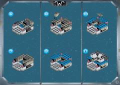 LEGO 7150 instructions page 3 – build guide