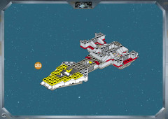 LEGO 7150 instructions page 40 – build guide