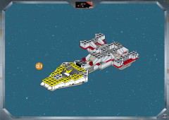 LEGO 7150 instructions page 43 – build guide