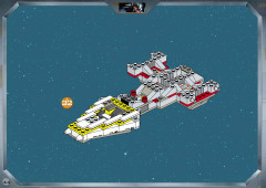 LEGO 7150 instructions page 44 – build guide