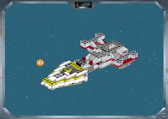 LEGO 7150 instructions page 45 – build guide