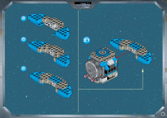 LEGO 7150 instructions page 9 – build guide