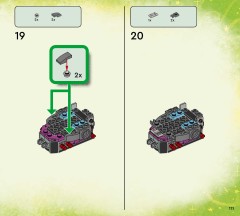 LEGO 71513 instructions page 111 – build guide