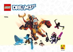 LEGO 71514 instructions page 1 – build guide