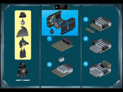 LEGO 7152 instructions page 2 – build guide