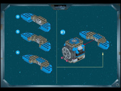 LEGO 7152 instructions page 9 – build guide