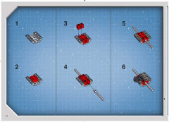 LEGO 7153 instructions page 18 – build guide
