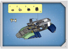 LEGO 7153 instructions page 21 – build guide