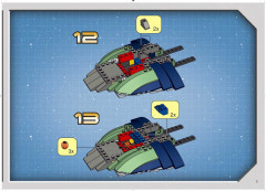 LEGO 7153 instructions page 9 – build guide