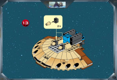 LEGO 7155 instructions page 13 – build guide