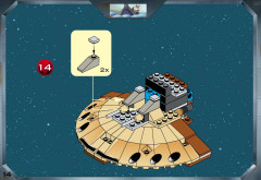 LEGO 7155 instructions page 14 – build guide