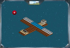 LEGO 7155 instructions page 4 – build guide