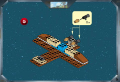 LEGO 7155 instructions page 5 – build guide