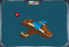 LEGO 7155 instructions page 6 – build guide