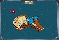 LEGO 7155 instructions page 7 – build guide