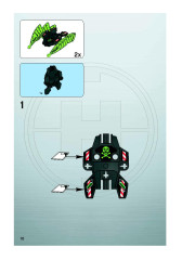 LEGO 7156 instructions page 10 – build guide