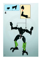 LEGO 7156 instructions page 6 – build guide