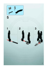 LEGO 7156 instructions page 7 – build guide