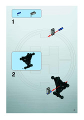 LEGO 7157 instructions page 3 – build guide