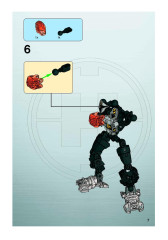 LEGO 7157 instructions page 7 – build guide