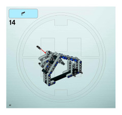 LEGO 7158 instructions page 22 – build guide