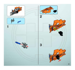 LEGO 7158 instructions page 45 – build guide