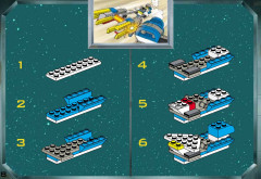 LEGO 7159 instructions page 8 – build guide