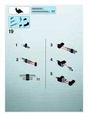 LEGO 7160 instructions page 21 – build guide